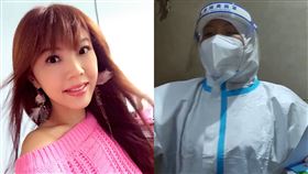 劉樂妍急問「大白」卻只冷冷撂狠話「聯繫務業」貼封條。（圖／翻攝自劉樂妍微博）