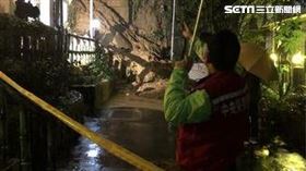 尼莎,颱風,伯爵山莊,撤離,土石流,汐止,新北（圖／翻攝畫面）