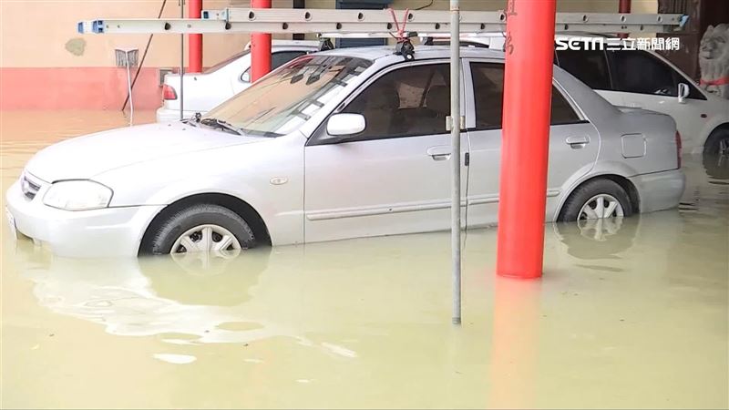 愛車泡水怎辦？淹過輪胎一半別貿然發動