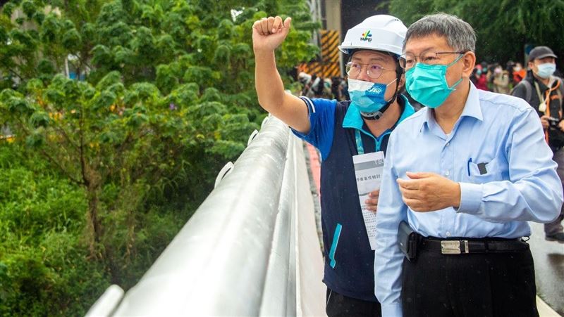 車被淹怪市府？柯P：傳過三次簡訊提醒了