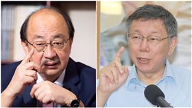柯文哲、柯建銘（組合圖／資料照）