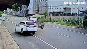 台南,善化,車禍,逆向,酒駕,撞飛,旋轉,翻覆,骨折