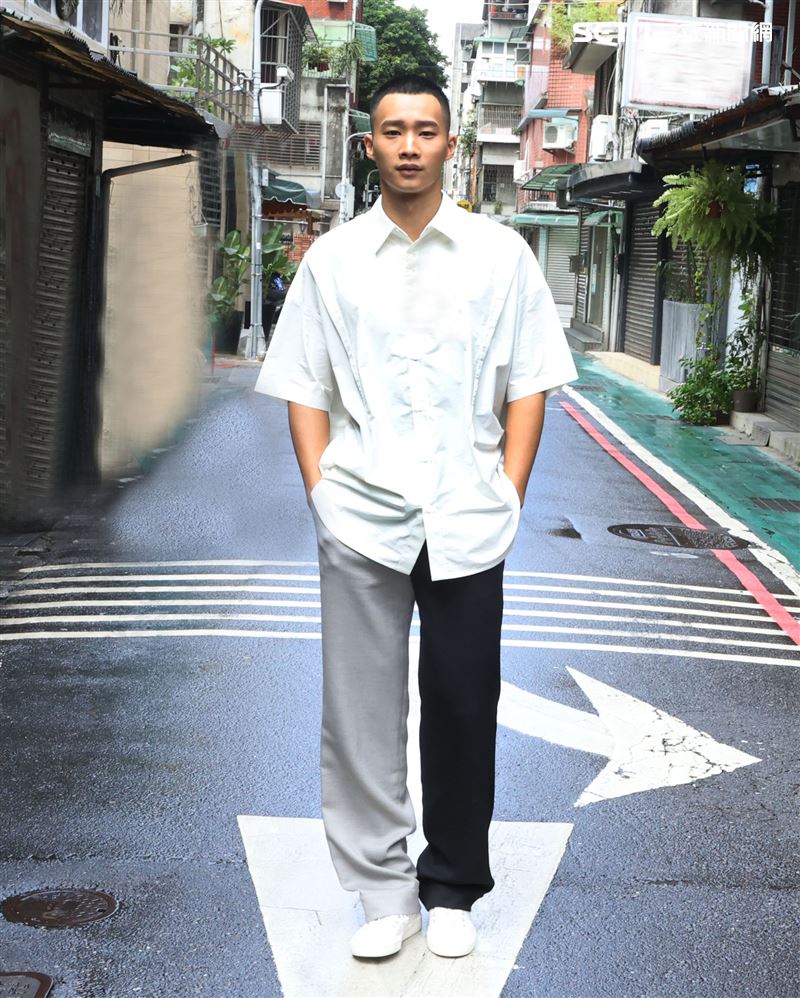 黃冠智三立新聞網專訪。（記者邱榮吉/攝影）