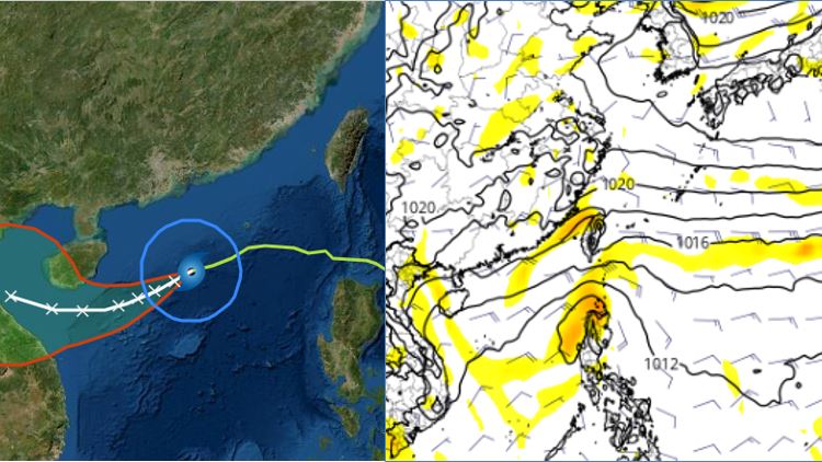 中颱尼莎未來路徑曝！今北、東仍有雨