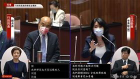蘇貞昌、李貴敏（圖／翻攝自國會頻道YouTube)