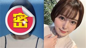 古賀裕子曬出她的證件照前（左）整形後（右）對比。（圖／翻攝自古賀裕子推特）