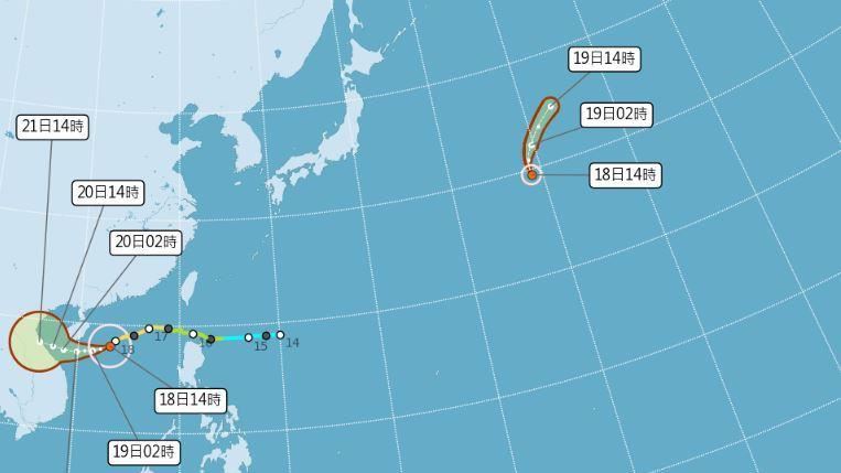 颱風「海棠」生成！預估路徑出爐