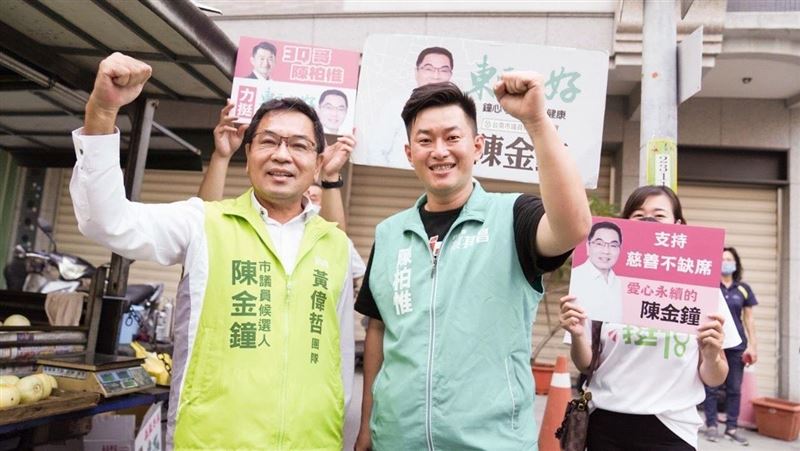 陳柏惟南下掃街！力挺陳金鐘：最關鍵席次