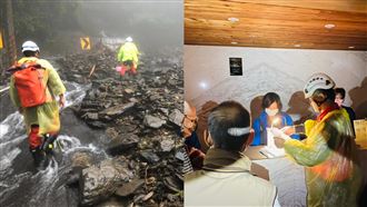 癌症患者困明池山莊！勇士徒步7小時送藥