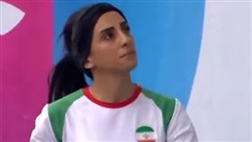 雷卡比（Elnaz Rekabi）（圖／翻攝自推特）