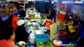 新北警市場喊「幫抓人！」　猛男一手撂倒