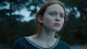 《怪奇物語》「麥克絲」莎蒂辛克（Sadie Sink）。（圖／Netflix提供）