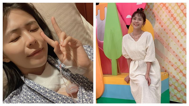消失8點檔入院手術　天驕女神虛弱躺病床