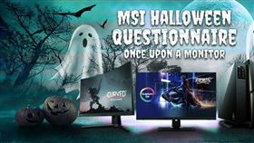 微星科技萬聖快閃登場！（圖／記者吳康瑋攝）