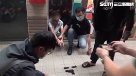 北市莊男為了籌措奶粉錢賣槍遭逮。（圖／翻攝畫面）