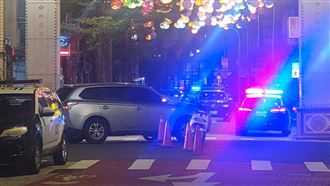 吃飯遇警匪對峙　他：車停在裡面…畫面曝