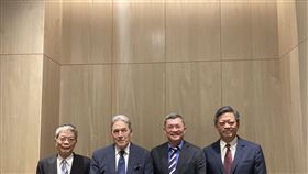 紐西蘭前總理彼德斯（左2）近日走訪台灣，而國防院專程安排與其會晤；雙方就台紐關係、區域安全深刻討論。（圖／國防院提供）