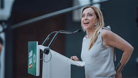 梅洛尼、Giorgia Meloni（圖／翻攝自Giorgia Meloni臉書）