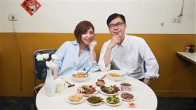 陳其邁、黃彩玲（圖／民進黨提供）