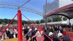 藥華藥於今（20）日舉辦竹北新廠開工動土典禮。（圖／記者吳康瑋攝）