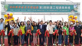 台南市北外環第三期工程完工通車 黃偉哲建構台南的快速交通(圖/台南市政府)