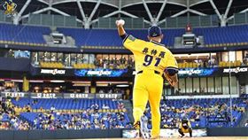 ▲中信兄弟左投Andy Otero（奧特羅）。（圖／中信兄弟球團提供）