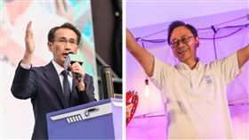 張善政、鄭運鵬（合成圖／翻攝自雙方臉書）