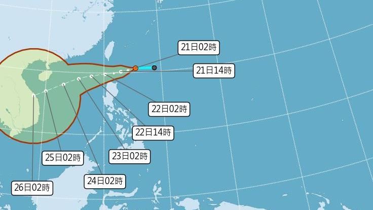 熱帶低壓路徑像尼莎　專家曝週末降雨熱區