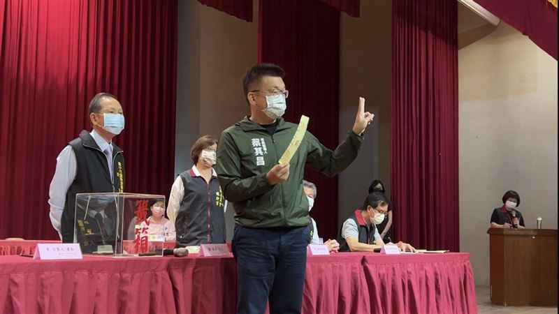 台中市長候選人抽籤　號次出爐