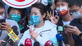 黃珊珊抽中8號，喊「台北發發發」。(圖/翻攝自畫面)