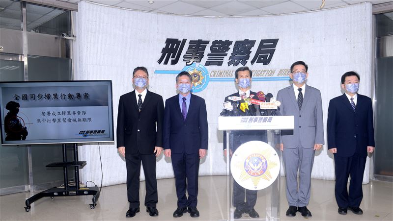 萬華角頭內鬨　警政署宣戰了：掃黑無期限