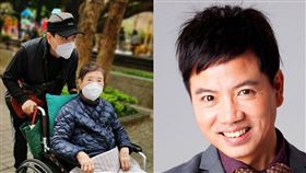 名主持人陳凱倫高齡94歲母親，近日已入住安寧病房了。（圖／陳凱倫提供）