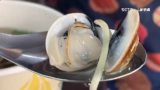 蛤仔湯肉質飽滿　買回家蓋上驚見「哈」字