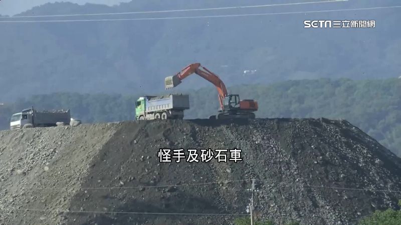 1小時15車傾倒　直擊財報中農地成砂石山