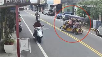 鹿港電動觀光自行車　違規迴轉1日連2撞