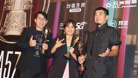 ▲《大嘻哈時代》奪「綜藝節目獎」。（圖／記者邱榮吉、楊澍攝影）
