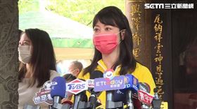 陳時中內湖洲尾社區拜票高嘉瑜受訪