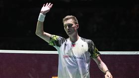 ▲球王安賽龍（Viktor Axelsen）爆冷無緣丹麥羽球公開賽4強，遭新加坡一哥駱建佑中斷跨季40連勝。（圖／美聯社／達志影像）