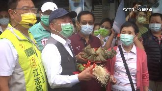 直搗黃珊珊本命區　陳時中內湖掃街換選票