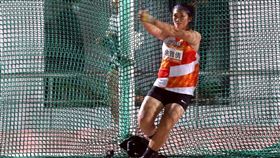 ▲好手余雅倩在全國田徑錦標賽女子鏈球項目以63公尺的成績破18年大會紀錄，輕鬆摘金。（圖／翻攝自余雅倩臉書）