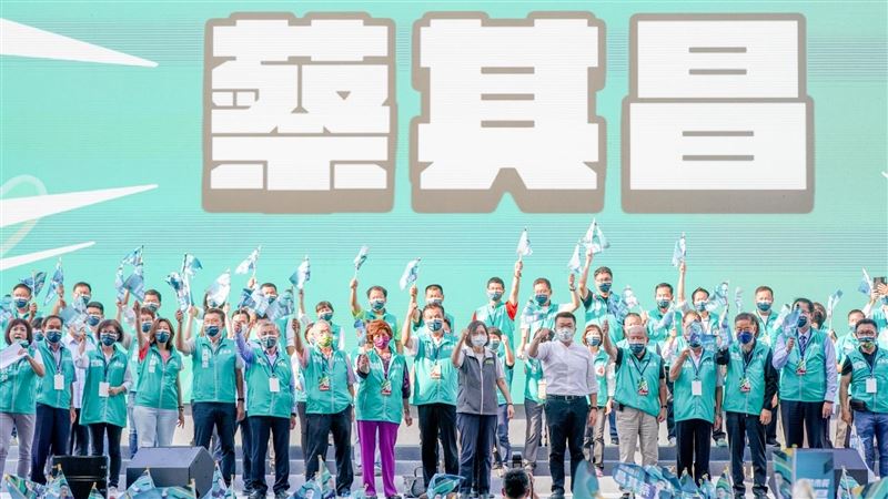 主打空污！蔡英文賴清德聯手挺蔡其昌