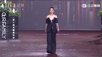 謝瓊煖剃頭髮　辣露「黑色開洞」內衣超辣