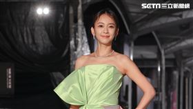 陳意涵以褲裝走上紅毯。（圖／記者邱榮吉、楊澍攝影）