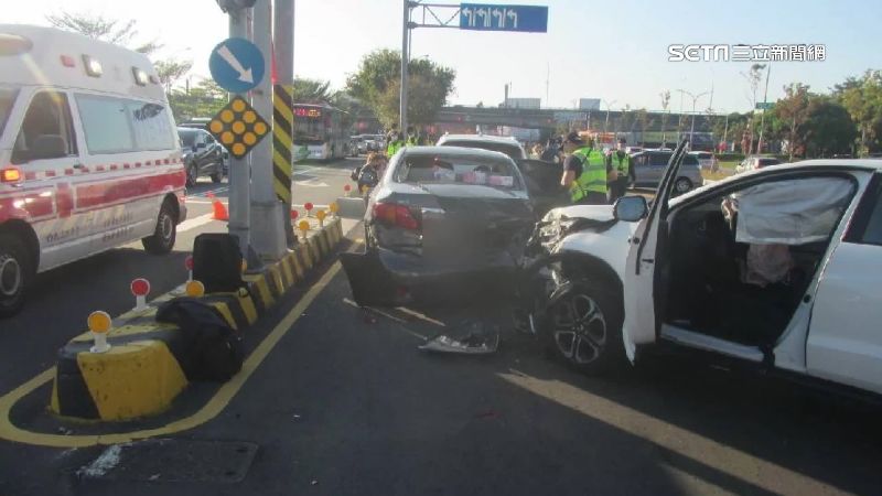 車速快？陽光刺眼？街頭版碰碰車連撞7車