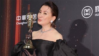 陳亞蘭奪視帝謝恩師　讚台灣走在世界尖端