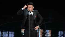 郭子乾模仿柯文哲。（圖／三立提供）