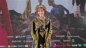 《斯卡羅》程苡雅榮獲「戲劇節目 最具潛力新人獎」，提前曝光金鐘戰袍，卻因確診而無法在金鐘獎頒獎典禮親自領獎。（圖／臺北時裝週提供）