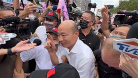 韓國瑜首場輔選爆棚　曝為太太犧牲自己