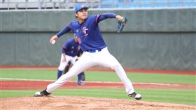台灣隊先發李晨薰繳出好投。（圖／棒協提供）
