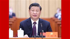 中國國家主席習近平破例三連任中共總書記，習派大獲全勝。（圖／翻攝自新華網）